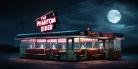 The Phantom Diner: A Nostalgic Journey into a Haunted Past