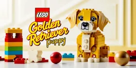 A Pawsitively Playful Innovation: Lego's Golden Retriever Puppy Set