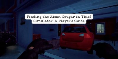Finding the Aisan Cougar in Thief Simulator: A Player's Guide