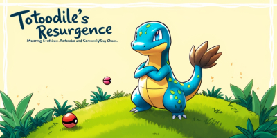 Totodile's Resurgence: Mastering Evolution, Perfect Stats, and Community Day Charm