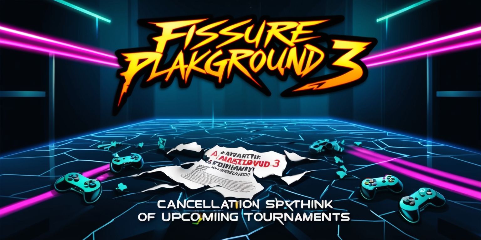 Fissure Playground 3 Cancellation Sparks Rethink of Upcoming Tournaments