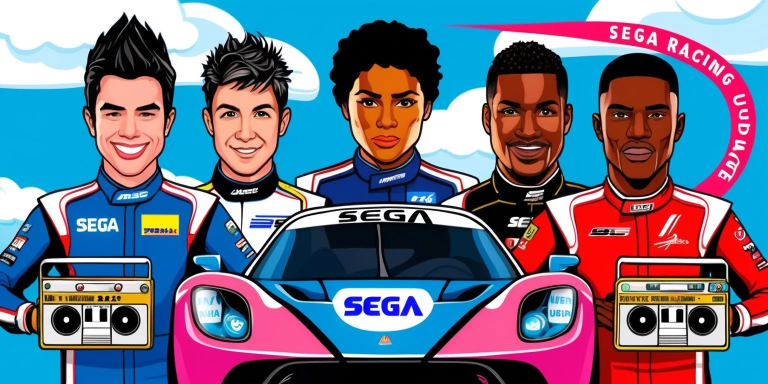 Sega Racing Update: Three New Drivers and a Retro Music Revival